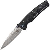 MC161D - Couteau MCUSTA Tsuchi Black Damas