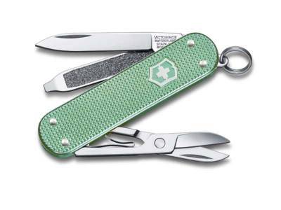 0.6221.221G - Couteau VICTORINOX Classic alox Minty Mint