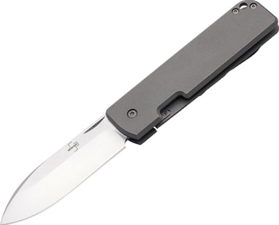 01BO195 - Couteau BOKER PLUS Lancer 42 Titanium Ed. Limitée