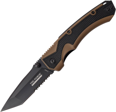  TFEA019TBTN - Couteau TAC FORCE Evolution Linerlock A/O Tan