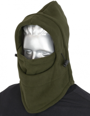 30565VE - Cagoule Polaire Vert BARBARIC