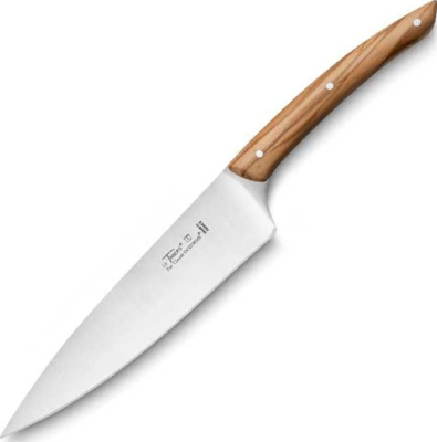 3244 - Couteau Découper CLAUDE DOZORME Cuisine Au Quotidien 15 cm Olivier