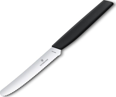 6900311W - Couteau de Table VICTORINOX Swiss Modern 11 cm Noir