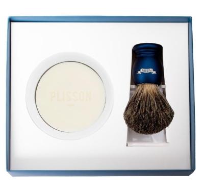 954831 - Coffret Rasage PLISSON Essentiel Monture Bleu Nuit