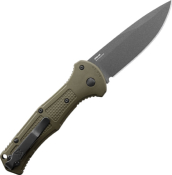 BEN9070BK_1 - Couteau Automatique BENCHMADE Claymore Foliage Green