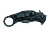 FE.014 - Couteau FOX EDGE The Claw G10 Noir Blackwash