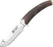 JK74CC - Couteau de Chasse JOKER Huron Bois de Cerf