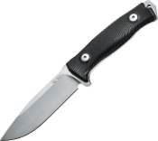 M5G10 - Poignard LIONSTEEL M5 G10 Noir avec Etui Cordura