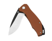 QS122A - Couteau QSP Raven G10 Marron