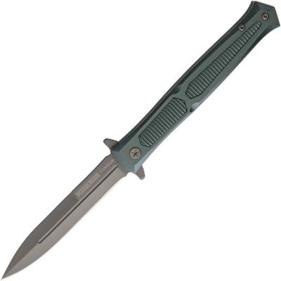 RR1858 - Couteau ROUGH RYDER Stiletto Linerlock Green