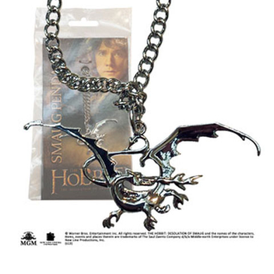 SMAUG1 - Pendentif Métal Smaug The Hobbit Réplique
