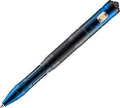 T6BLUE - Stylo tactique FENIX T6 Rétractable Automatique 80 Lumens