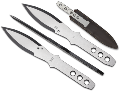 TK01LG - Jeu de 3 Couteaux à Lancer SPYDERCO Large