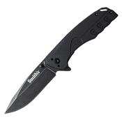 ST50994 - Couteau SMITH'S Battle Plan Black avec Clip