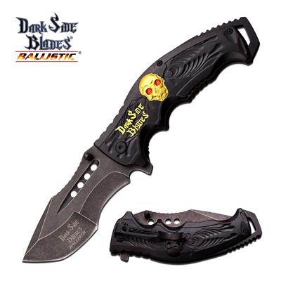 DSA044YL - Couteau DARK SIDE BLADES Skull