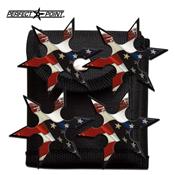 PP1264 - Set de 4 Etoiles  Lancer US Flag PERFECT POINT