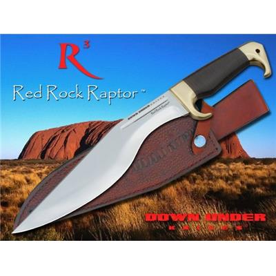 R3 - Poignard DOWN UNDER KNIVES Red Rock Raptor