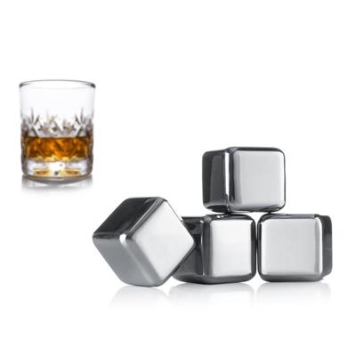 VV879 - Set de 4 Pierres à Whisky VACU VIN