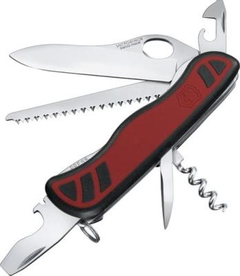 0.8361.MC - Couteau VICTORINOX Forester One Hand Bi-Matière Rouge