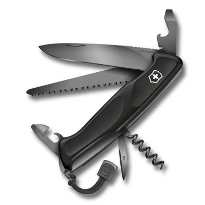 0.9563.C31P - Couteau VICTORINOX Rangergrip 55 Onyx Black Edition
