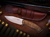 0089NITSATWD - Couteau EXTREMA RATIO Venatus F Nitrogen Wood Satin
