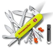 1.7915.E808 - Emergency Tool Huntsman Lite avec Lampe Led et Kit Allume Feu