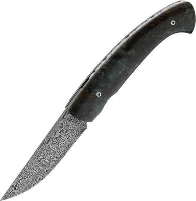 1515.63 - Couteau 1515 Erable Negundo Vert 12 cm Damas Inox