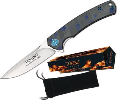 TOKI18873 - Couteau TOKISU D2 Fibre de Carbone et G10