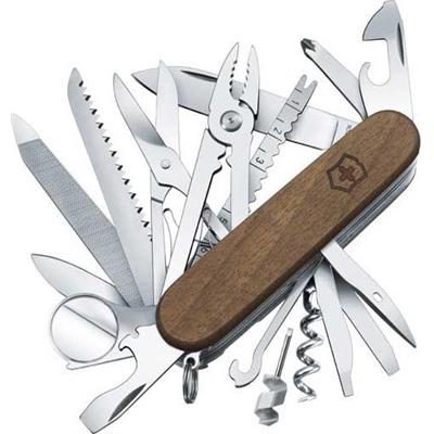 1.6791.63 - Couteau VICTORINOX Swisschamp Noyer