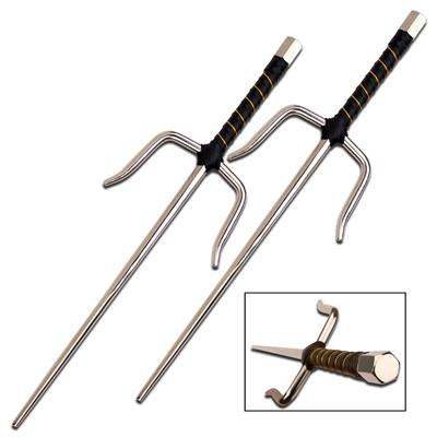 2311C - Jeu de 2 Sai Chrome
