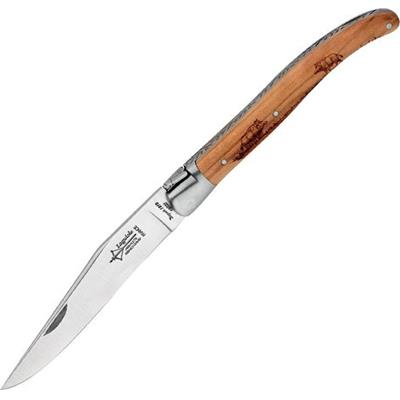 GD4112S - Couteau Laguiole G DAVID Olivier Sangliers Mitre Inox Mat 12 cm