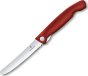 6.7831.FB - Couteau Office Pliant VICTORINOX Swissclassic 11 cm Rouge  Dents