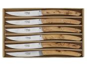 BJB.1037 - Coffret 6 Couteaux de Table BJB Le Thiers Genevrier