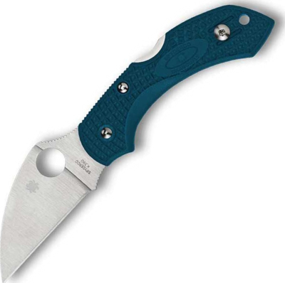 C28FP2WK390 - Couteau SPYDERCO Dragonfly 2 K390 Wharncliffe Bleu