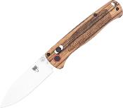 CBZWDBLD - COBRA TEC Zebrawood Bar Lock Drop point