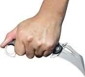 KUB261A - Couteau KUBEY Wrath Karambit Linerlock Black