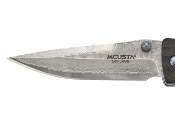 MC181D - Couteau MCUSTA Nobunaga Black Micarta Damas