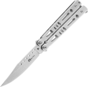 P52S - Couteau Papillon MAX KNIVES P52S Acier Silver