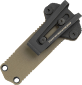 SGPENTFXCOVFDE - Couteau Fixe SOG Pentagon FX Covert Flat Dark Earth