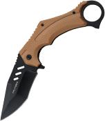 TF1044BR - Couteau TAC FORCE Linerlock A/O Brown