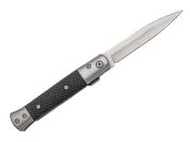 TH.N118B - Pliant THIRD Aluminium Noir 9,5 cm Inox