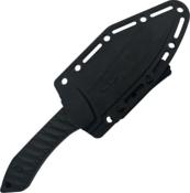 TKF318 - Couteau TAMUMITAK Asym Fixed Blade Black