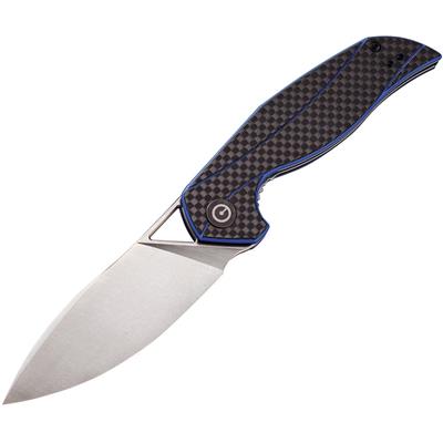 CIVC903B - Couteau CIVIVI Anthropos Bleu/Noir avec Clip