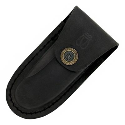 ELC12N - Etui Cuir Noir pour Laguiole chasse