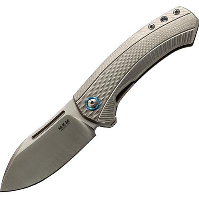 MKLS02T - Couteau MKM Colvera Titanium Gris par LION STEEL