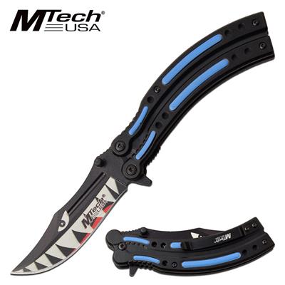 MTA1122BL - Couteau MTECH Shark Linerlock A/O