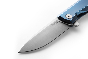 MT01BL - Couteau LION STEEL Myto Titanium Bleu