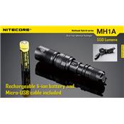 NCMH1A - Lampe de poche rechargeable NITECORE MH1A
