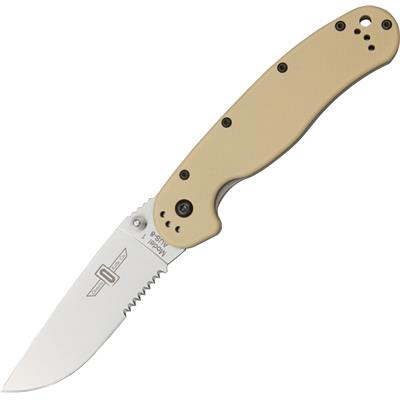 ON8849DT - Couteau ONTARIO RAT 1 Folder Desert Tan