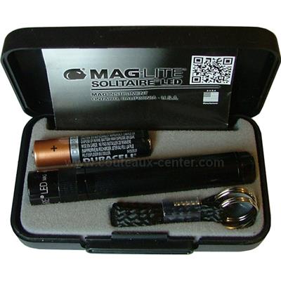 SJ3A012 - Torche MAGLITE LED Solitaire Porte-clés Noire